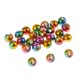 thumbnail image 5 of 25pcs ranurado mosca de tungsteno atar perlas cabeza de ninfa que se hunde rápido cuentas arco iris, 5 of 5
