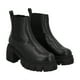 thumbnail image 4 of Botin Mujer Negro Plataforma Cecilia Detogni, 4 of 4