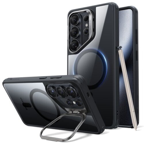 Carcasa ESR Para Galaxy S26 Ultra Hybrid Stash Stand Negro