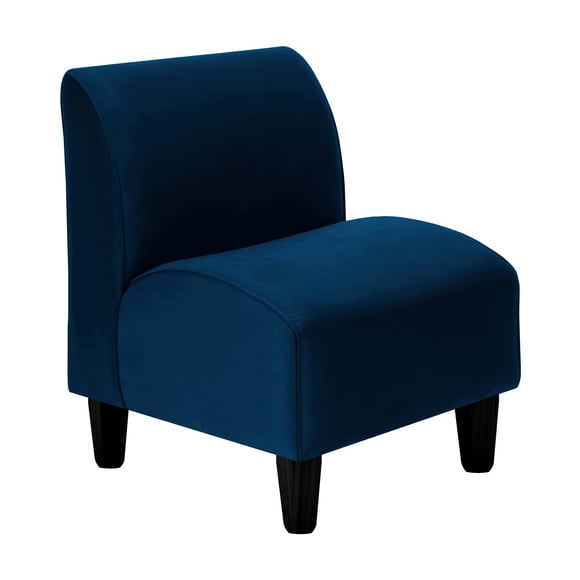 Poltrona Soft 1C Felpa 00 Azul Marino