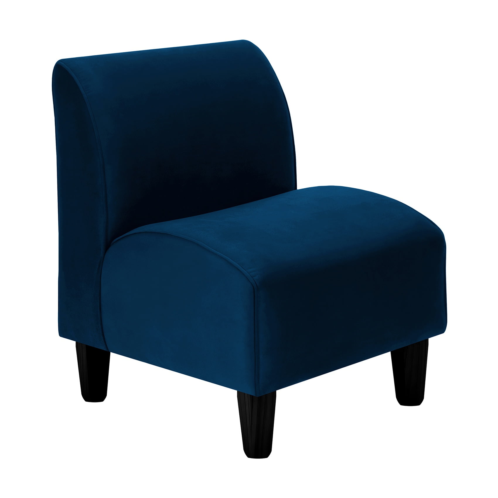 Bodevir - Poltrona Soft 1c Felpa 00 Azul Marino