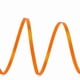 thumbnail image 1 of Xiao Hua Cinta Delgada Naranja de 1/8 Pulgada de 50 Yardas de Largo, 2 Rollos - Cinta de Satén de Doble Cara para Manualidades, Usada para Decoración de Fiestas, Colgante de Joyería, Impresión de, 1 of 3