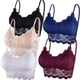 thumbnail image 1 of 5 bralettes de encaje para mujer, bralette con relleno y bandeau de encaje., 1 of 7
