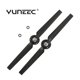 thumbnail image 2 of Juego de 2 hélices Yuneec A 4K negras, rotación horaria, 2 of 5