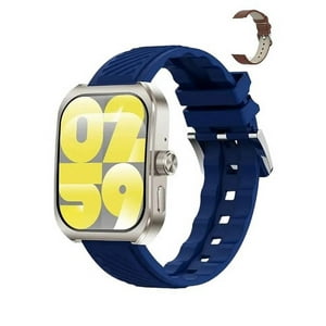 Genérico - Smartwatch Inteligente Z88 Pro Pantalla Curve 3D Doble Strap Azul-Marron