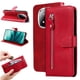 thumbnail image 2 of Funda con Cremallera para Xiaomi Redmi Note 14 Pro 5G, Carcasa Cartera de Cuero PU con Soporte y Tarjetero, 2 of 5