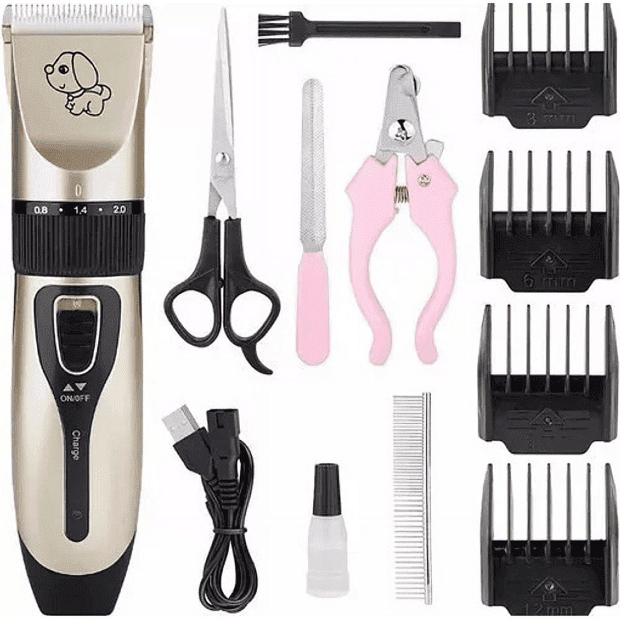 Leonimport - Maquina Cortar Pelo Perros Cortadora Canina Accesorios