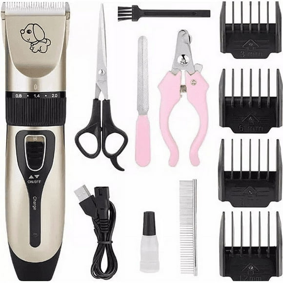 Maquina Cortar Pelo Perros Cortadora Canina Accesorios