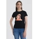 thumbnail image 1 of Polera Mujer Básica Print Negro / Rojo, 1 of 4