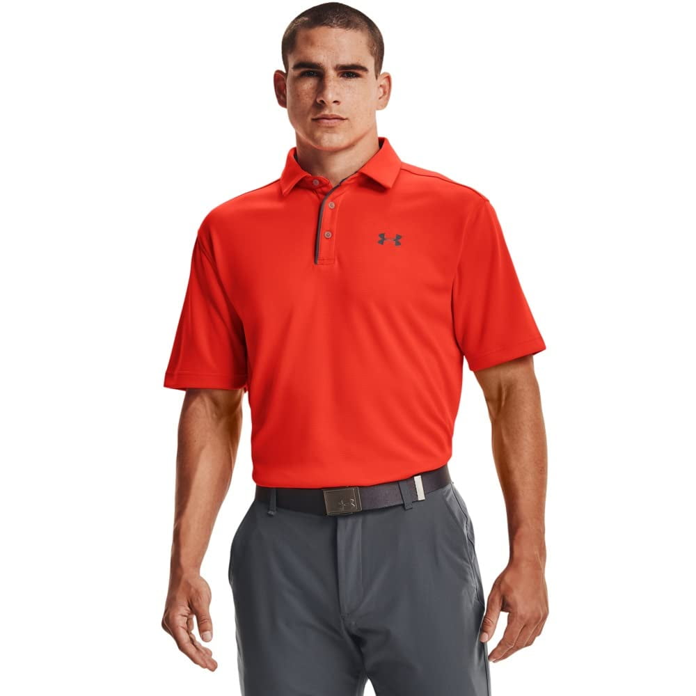 Polo De Golf Under Armour Tech Para Hombre Xxl Phoenix Fire