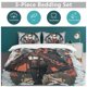 thumbnail image 5 of DATE A LIVE Anime Home Bed 3-piece Set Classic Japanese Anime Polyester Wash Student Dormitory Set, 5 of 5