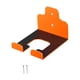thumbnail image 3 of Organizador de Garaje con Soporte para Desbrozadoras, Fácil Instalación, Estable, para Herramientas de Jardín, Soporte para Desbrozadora, Montaje en P Naranja, 3 of 5