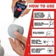 thumbnail image 3 of Super Glue Loctite Ultra Gel Control, 4 ml, transparente, paquete de 2, 3 of 7