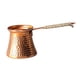 thumbnail image 4 of Cafetera turca, tetera árabe griega, equipo portátil de cobre, Bar, olla pequeña para el hogar, taza de café turca hecha a mano, estufas superiores, 4 of 5