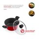 thumbnail image 2 of Set De Bateria 7p Th Mb07rn Aluminio Forjado Rojo, 2 of 3