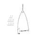 thumbnail image 5 of Anzuelo de pesca automático Anzuelo de resorte Anzuelos de pesca universales Durable para pesca en hielo Big Fish Lakes Dispositivo de pesca Accesorio talla 12, 5 of 5