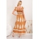 thumbnail image 2 of Maxi Vestido Largo Verano Mujer Estampado Casual Sin Mangas 3380, 2 of 3