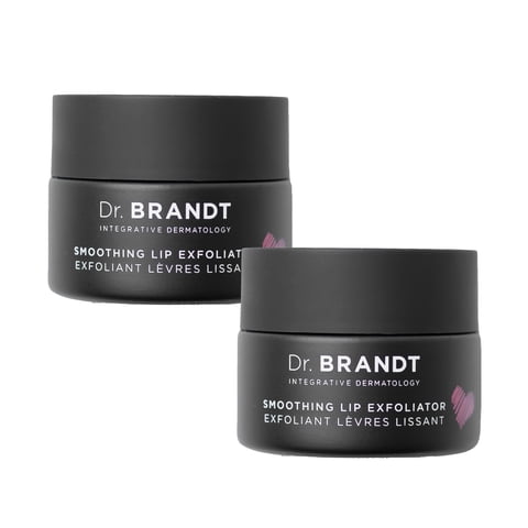 Dr. Brandt Skincare - Exfoliante Labial Dr. Brandt, Microdermoabrasión, 10 Ml, Paquete De 2