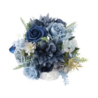 Bothyi - Decoración De Ramo De Novia, Accesorios Para Fotos, Ramo Para Lanzar Para Aniversario, Festival, Fiesta, Azul