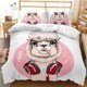 thumbnail image 1 of Cute Alpacas Animal Bedding SetDuvet Cover Comforter Bed Set Quilt Cover Pillowcase Boys Girls Adults, 1 of 5