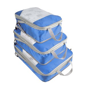 Bothyi - Compresión Equipaje Embalaje Organizador Bolsas Accesorios De Viaje Azul