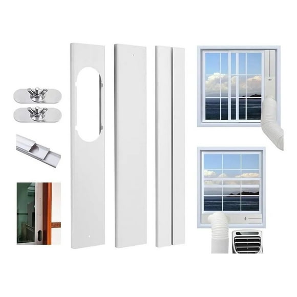 Sello De Ventana De Aire Acondicionado Portátil De 3 Piezas