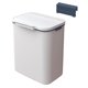thumbnail image 3 of Cubo De Basura Para Colgar En La Pared Cubo De Basura Papelera Para Armario Cocina Oficina 9L Blanco, 3 of 6