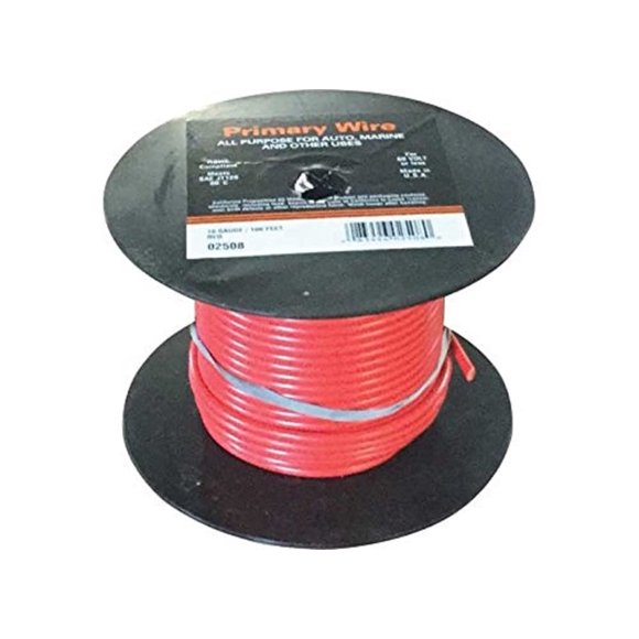 Bobina roja Wire East Penn 02508, calibre 10, 30 m