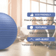 thumbnail image 4 of Pelota de ejercicios para fitness, estabilidad, equilibrio y gimnasio de, 4 of 5