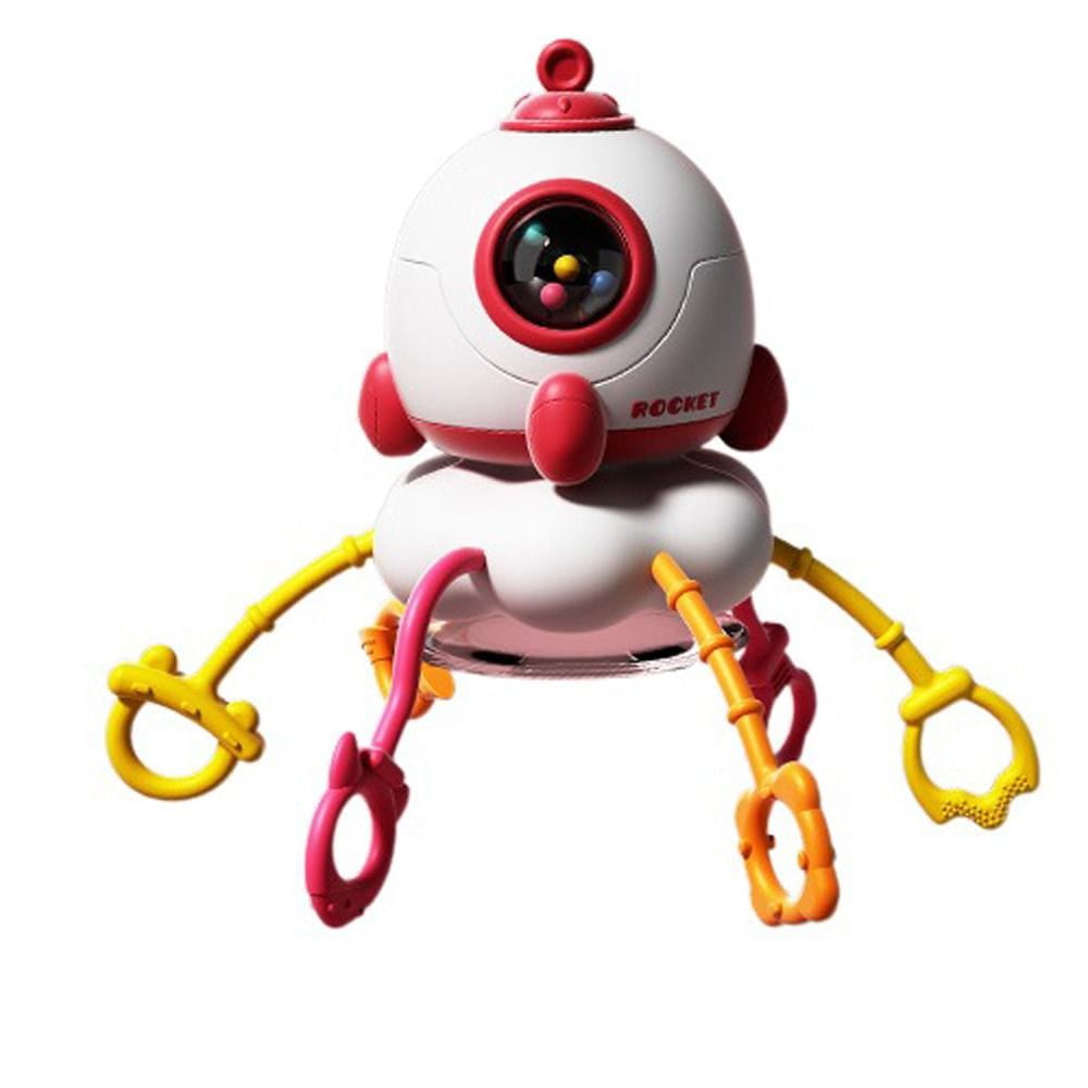 Oem - Sonajero Sensorial Con Ventosa Diseño Cohete