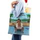 thumbnail image 4 of BoJack Horseman Bolso de tela con estampado de lienzo para mujer, bolsa de compras reutilizable y estética, con cremallera interior, regalo para mujer,40*40cm., 4 of 6