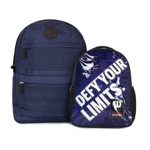 Pack 2 Mochilas Wilson Kansas + Logan Azul