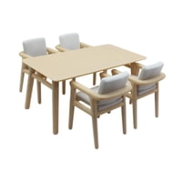 Bothyi - Silla De Mesa De Comedor De Casa De Muñecas Dioramas Para El Diseño De La Mesa De Arena Proyectos De Bricolaje 3.4X1.7X1.5 Pulgadas