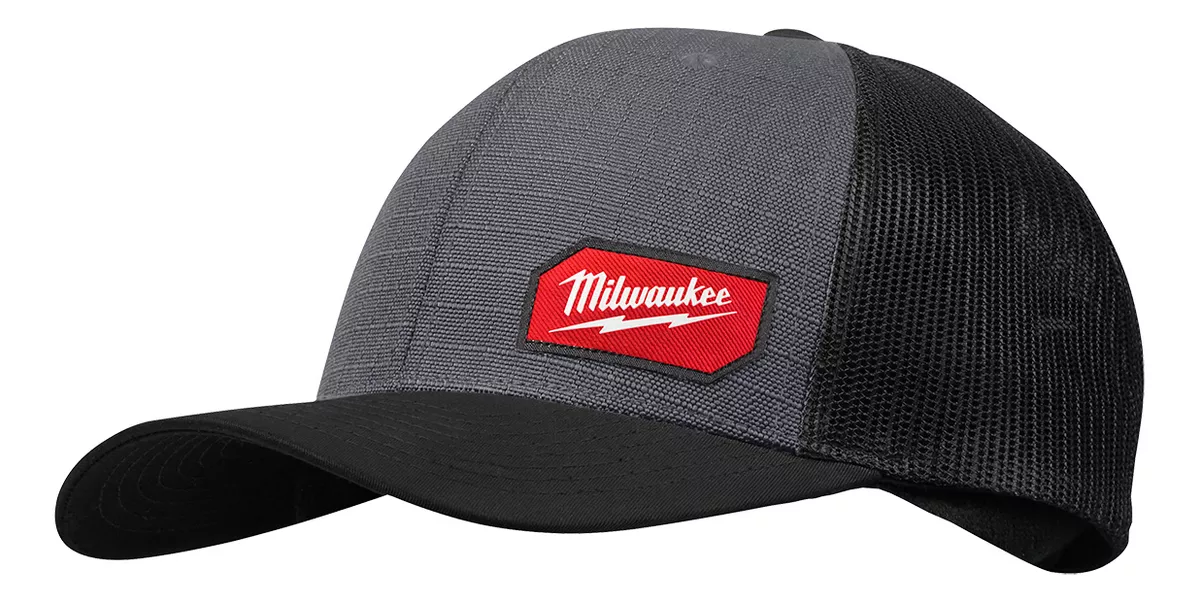 Gorra De Camionero Gris Milwaukee 505G