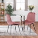 thumbnail image 2 of Pack 2 Sillas De Comedor De Terciopelo Rosado, 2 of 6