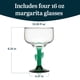 thumbnail image 3 of Juego de 4 vasos Margarita Libbey Cactus, 16 onzas, tallo verde, 3 of 9