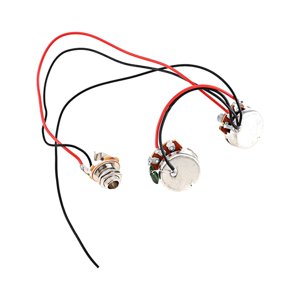 Bothyi - Potenciómetro De Guitarra Cableado De Circuito Completo Duradero Para Reemplazo De Bajo