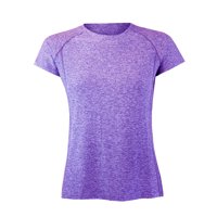 Andesland - Polera Dry Fit Manga Corta Deportiva Jaspeada Mujer
