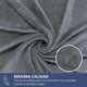 thumbnail image 3 of Set De 2 Toallas Grande De Baño Toallon 100 X 140 Cm Microfibra Negro, 3 of 9