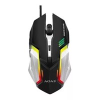 Mouse Gamer Aoas K100 Usb Con Luces