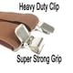 thumbnail image 4 of Tirantes Moulen para hombre con espalda en forma de X, 5 cm de ancho, ajustables, negros, 4 of 9