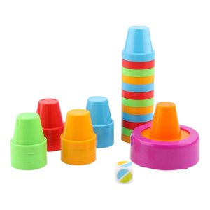 Bothyi - 24 Vasos Apilables Para Bebés, Regalo De Fiesta, Vasos Apilables Para Niños De 0 A 3 Años