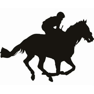 Rienda Libre Graphics - Decomural Race Horse Jockey Ws-19233