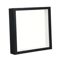 Magideal - Marco De Caja De Sombra Decoración De Mesa Decoración De Pared De Madera Marco De Flores Secas Soporte De Exhibición De Flores Secas Marco De Caja De Negro
