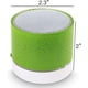 thumbnail image 5 of Mini altavoz Bluetooth inalámbrico portátil, altavoz estéreo recargable con graves superbajos IA y luces LED, 5 of 7