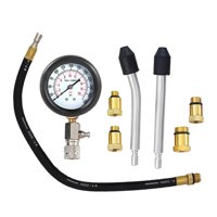 Magideal - Juego De Probador De Compresión, Manómetro De Cilindro De Automóvil, Herramienta Automotriz, Manómetro De Cilindro De Motor Para Motocicletas