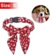 thumbnail image 2 of Collar navideño con lazo para perro, collar navideño con lazo para perros pequeños, medianos y grandes., 2 of 5