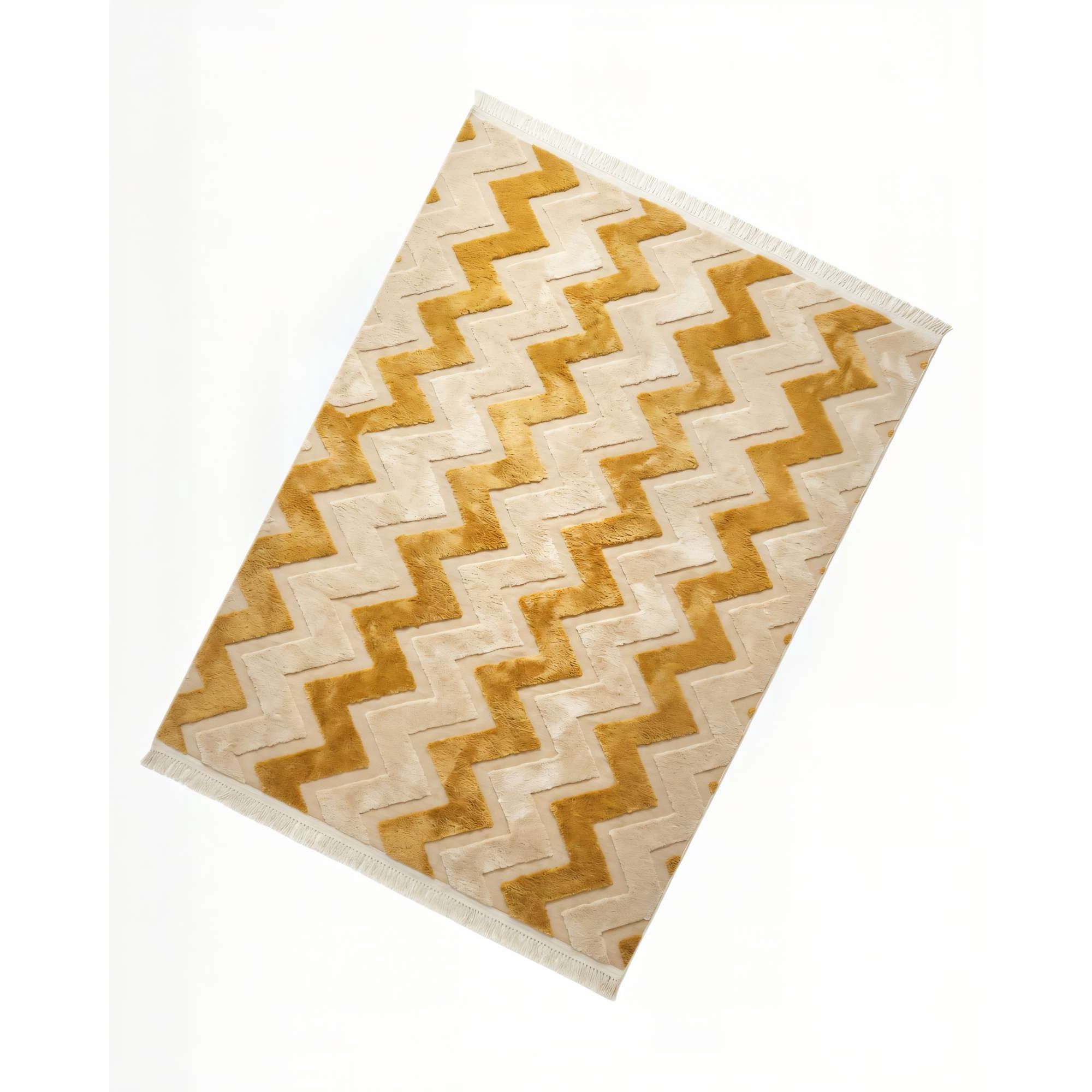 Genérico - Alfombra 200 X 240 Decorativa Jacquardbicolor 10