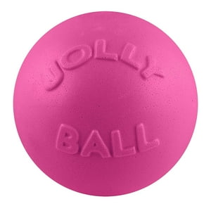 Pelota De Juguete Para Perros Jolly Pets Bounce-N-Play, 15 Cm, Rosa, Tamaño Mediano