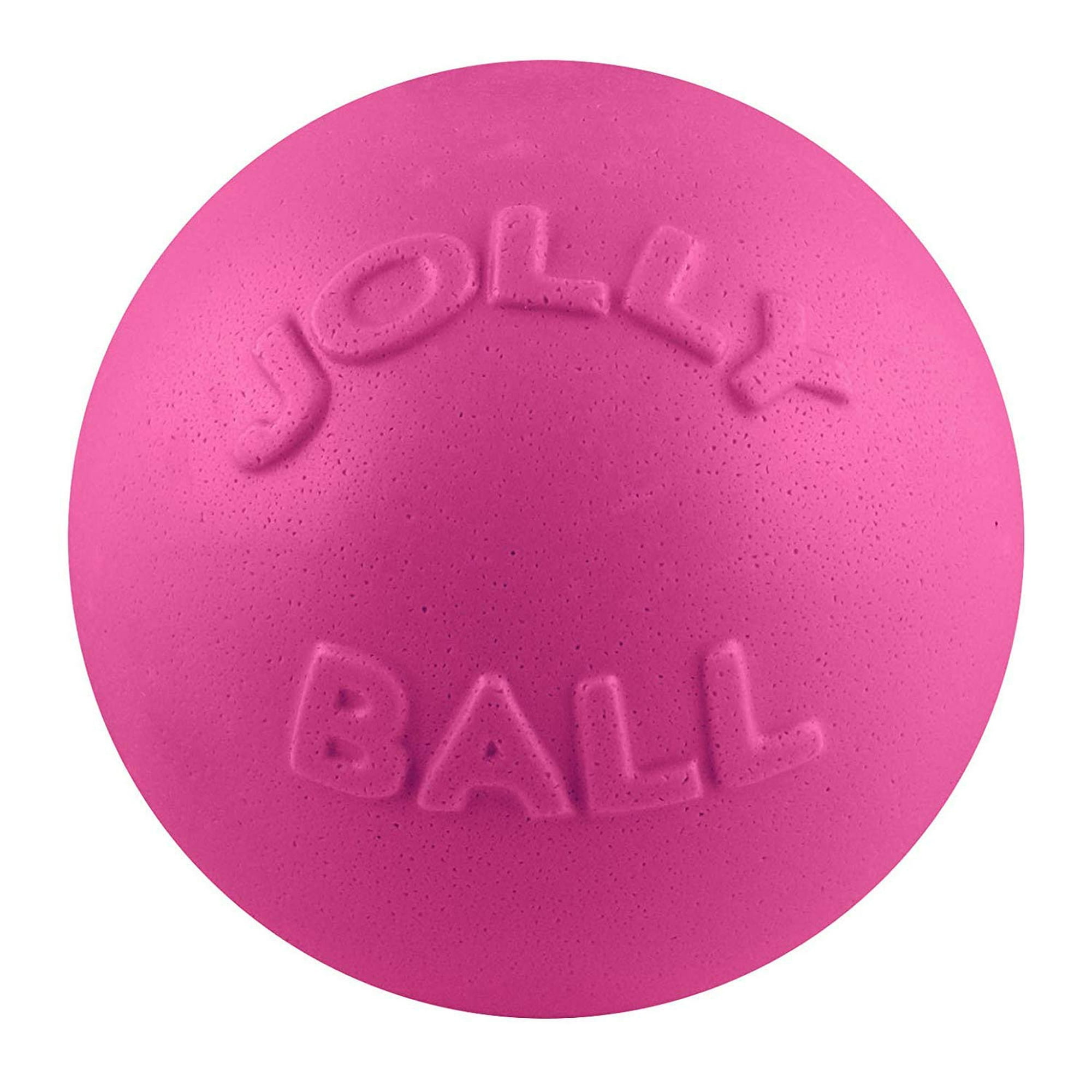 Pelota De Juguete Para Perros Jolly Pets Bounce-n-play, 15 Cm, Rosa, Tamaño Mediano
